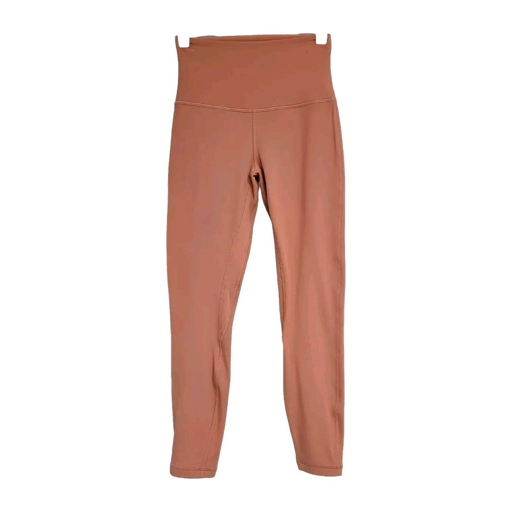 Lululemon Align High-Rise Pant 25" Pink Savannah PSAV Double Align Size 4 VGUC